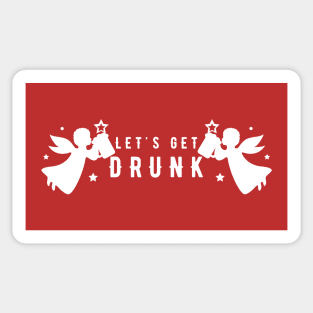 Christmas Drunk Sticker